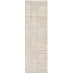 Art 1121 Cream Kurzflor Teppich