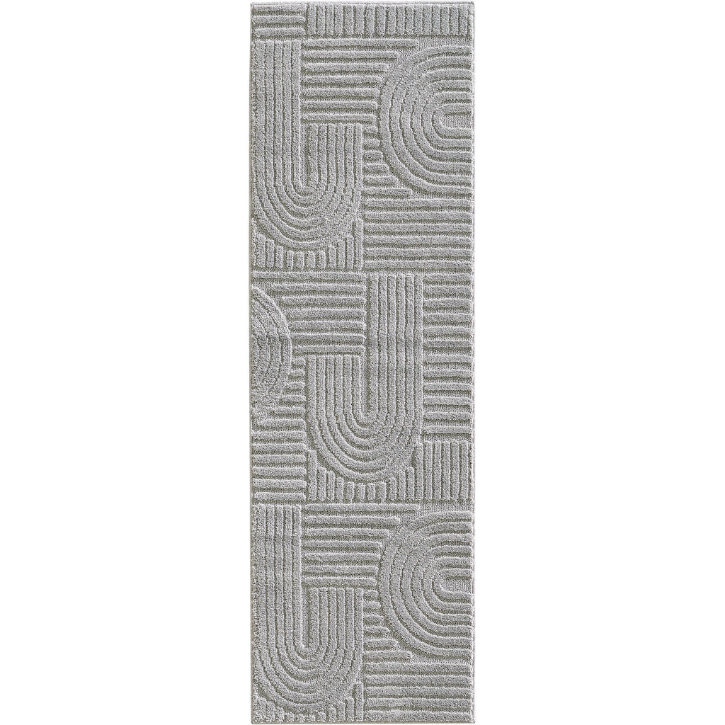 Art 1121 Silver Kurzflor Teppich