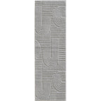 Art 1121 Silver Kurzflor Teppich