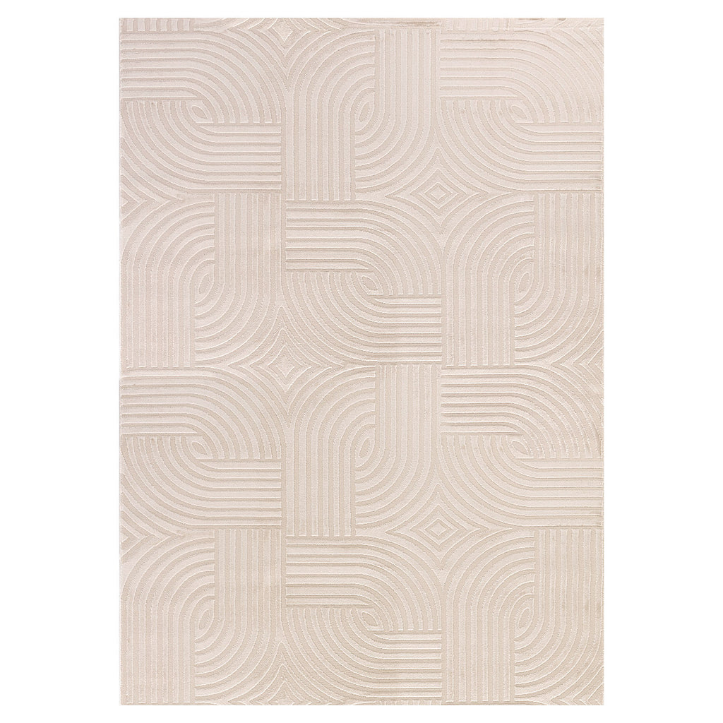 Sahara 1112 Beige Kurzflor Teppich