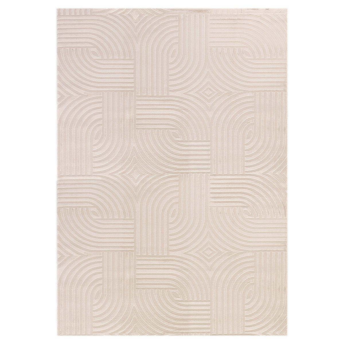 Sahara 1112 Beige Kurzflor Teppich