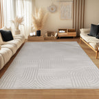 Sahara 1112 Silver Kurzflor Teppich