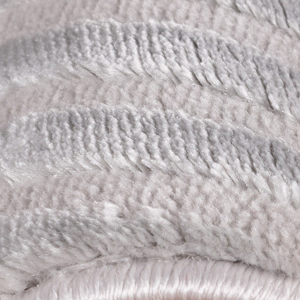 Sahara 1113 Silver Kurzflor Teppich