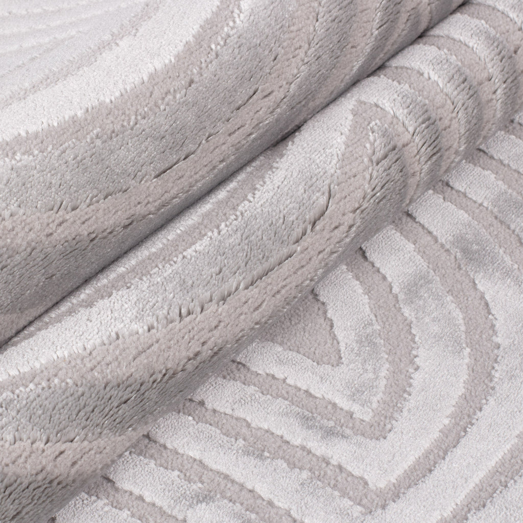 Sahara 1113 Silver Kurzflor Teppich