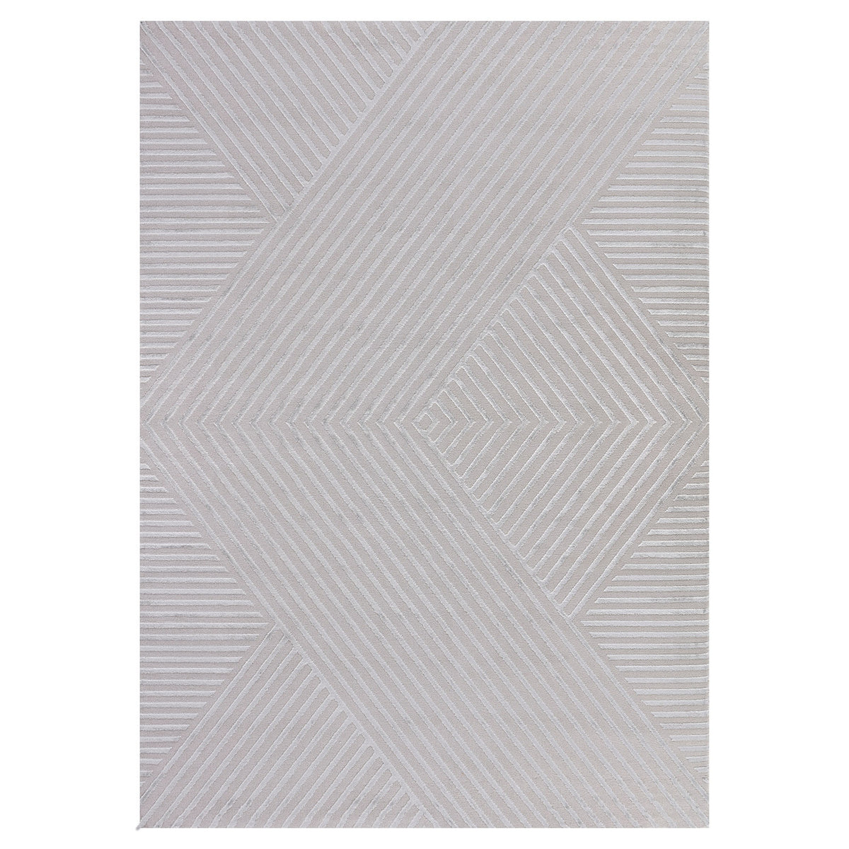 Sahara 1115 Silver Kurzflor Teppich