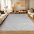 Sahara 1115 Silver Kurzflor Teppich