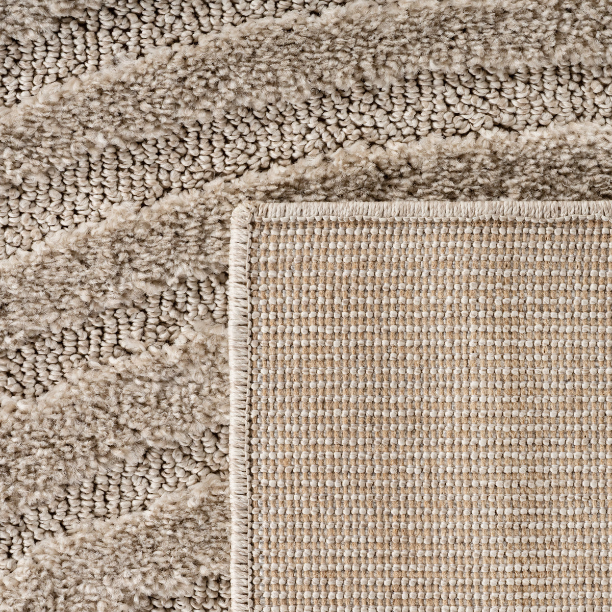 Art 1122 Beige Kurzflor Teppich