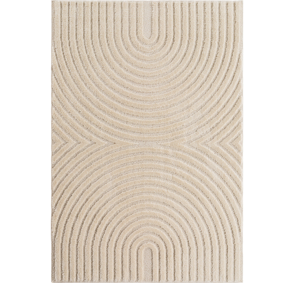 Art 1122 Cream Kurzflor Teppich