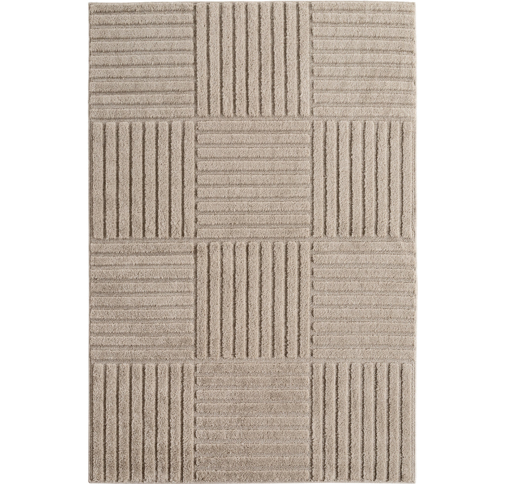 Art 1123 Beige Kurzflor Teppich