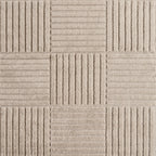Art 1123 Beige Kurzflor Teppich