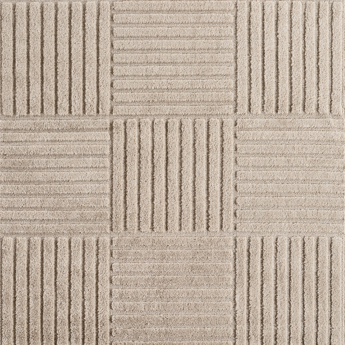 Art 1123 Beige Kurzflor Teppich