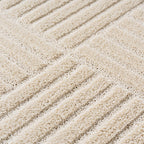 Art 1123 Cream Kurzflor Teppich