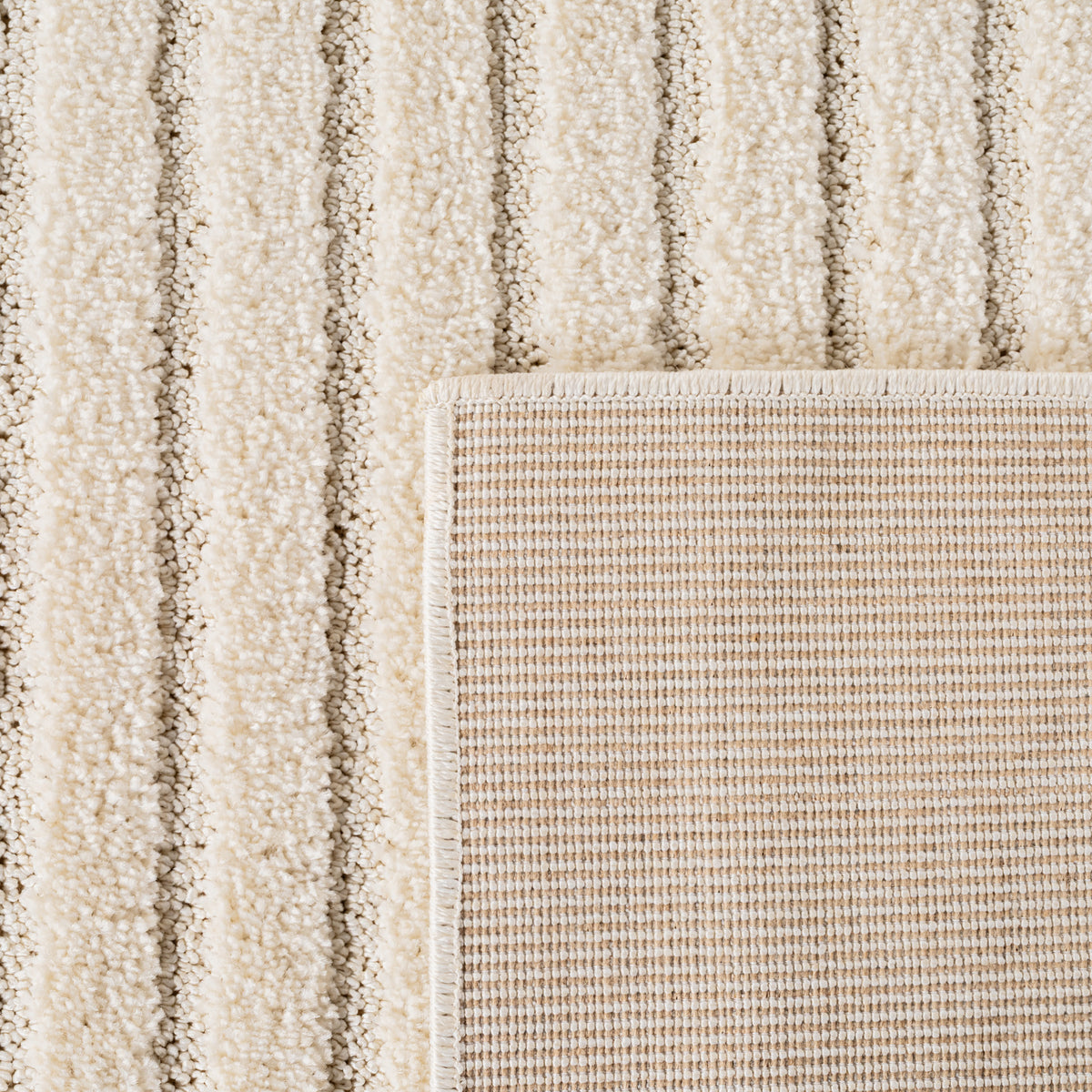 Art 1123 Cream Kurzflor Teppich