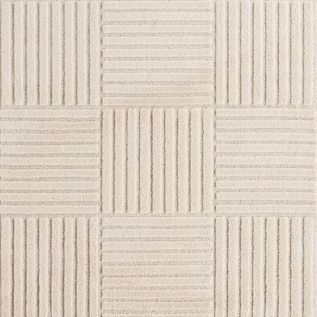 Art 1123 Cream Kurzflor Teppich