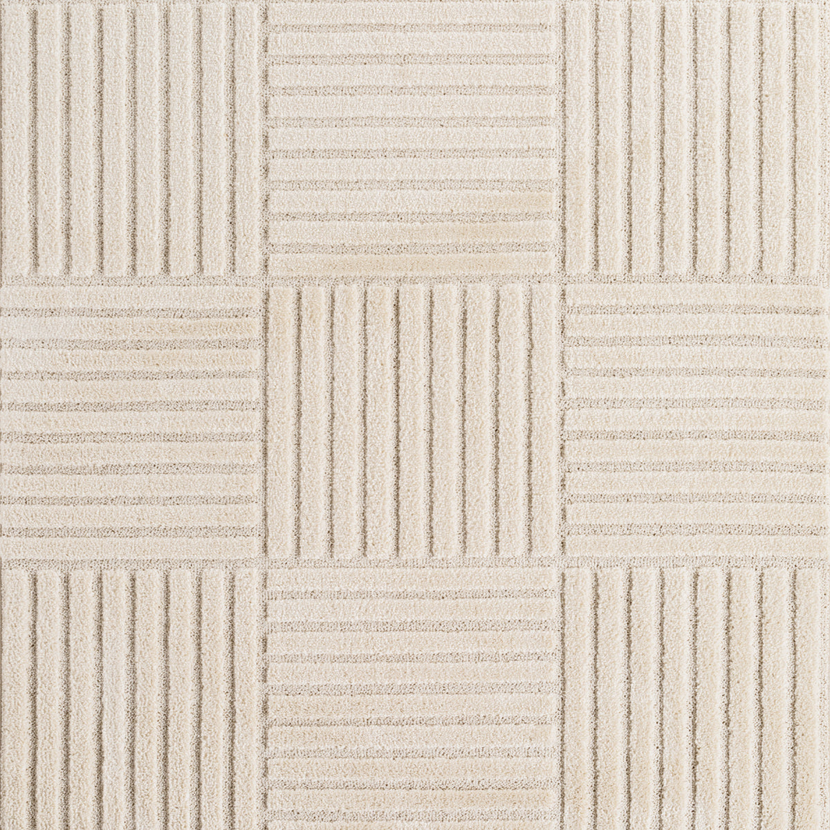 Art 1123 Cream Kurzflor Teppich