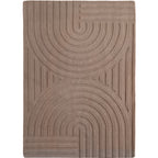 Pompei 1611 Beige Kurzflor Teppich