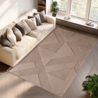 Pompei 1613 Beige Kurzflor Teppich