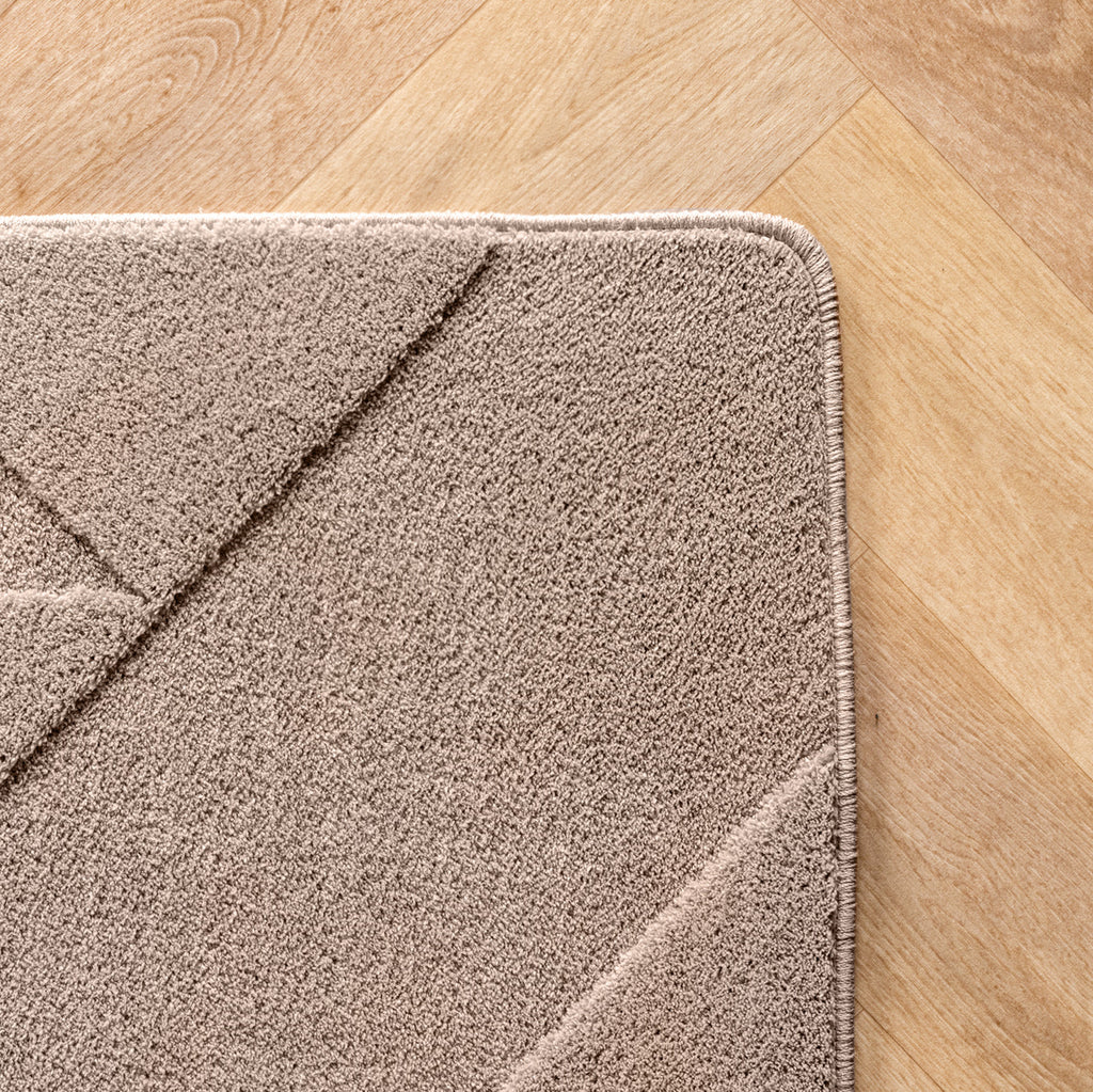 Pompei 1613 Beige Kurzflor Teppich