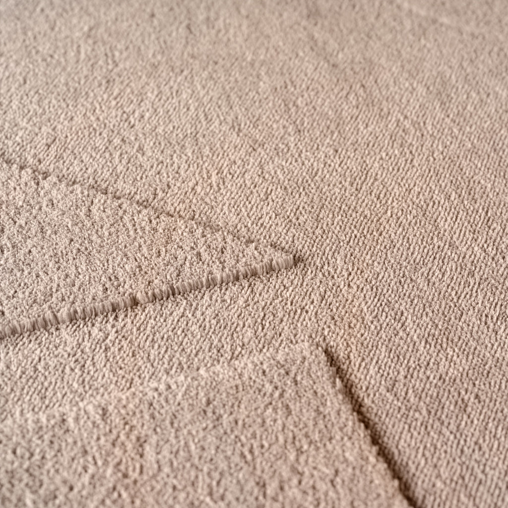 Pompei 1614 Beige Kurzflor Teppich