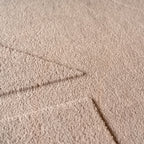 Pompei 1614 Beige Kurzflor Teppich