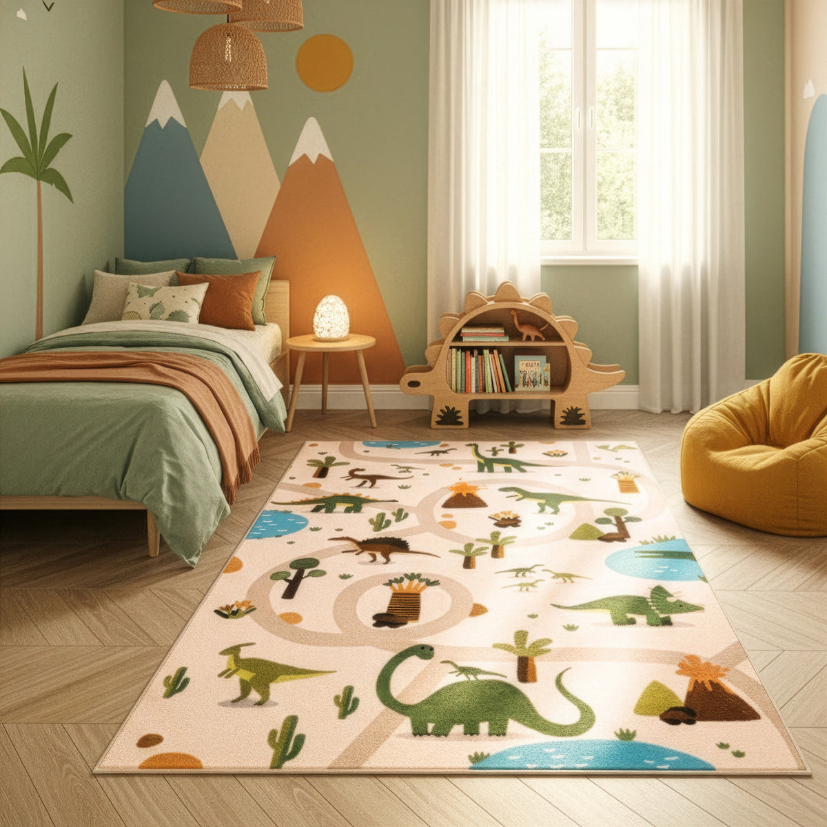 Coco 1131 Beige Kinderteppich
