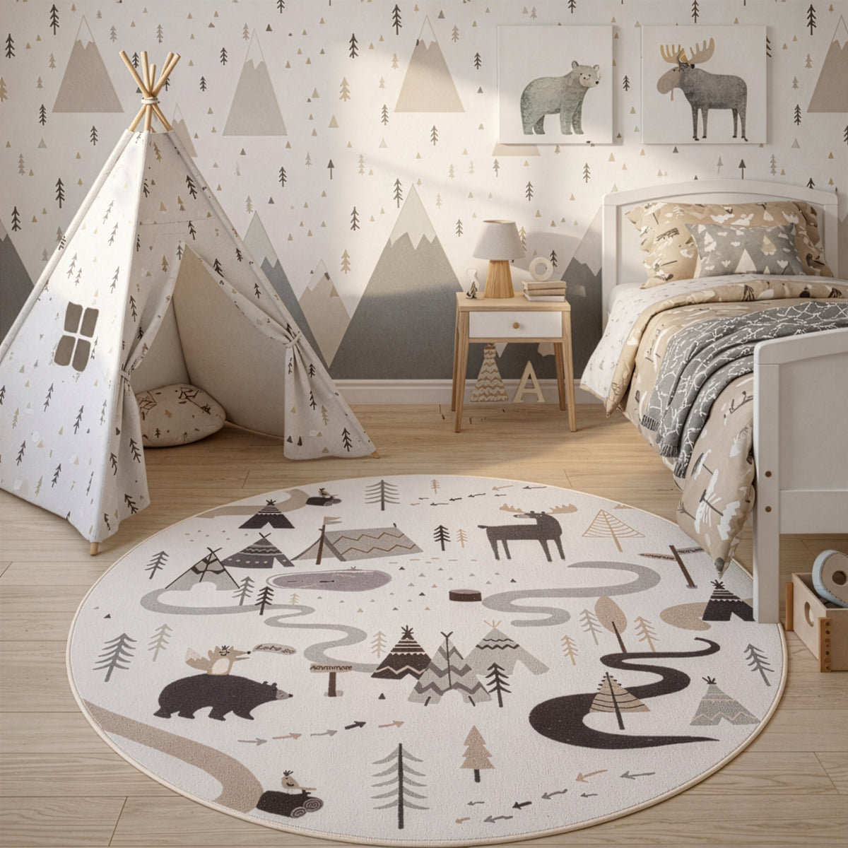 Coco 1135 Cream Kinderteppich