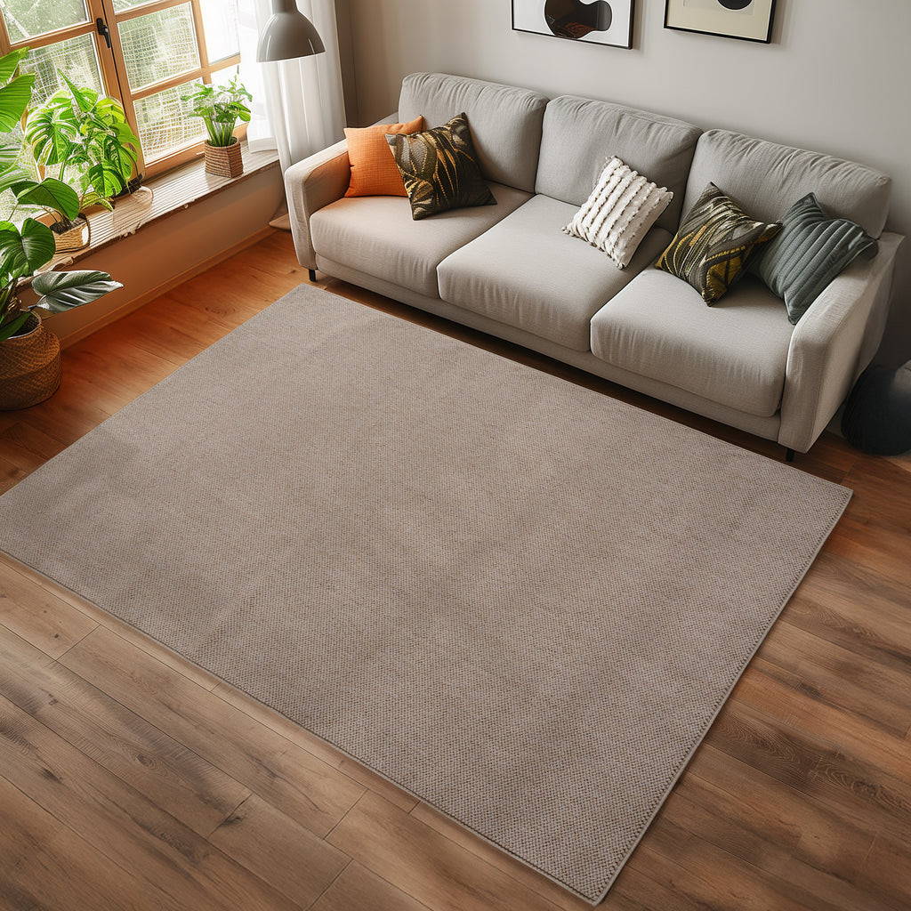 Helix 2200 Beige Kurzflor Teppich