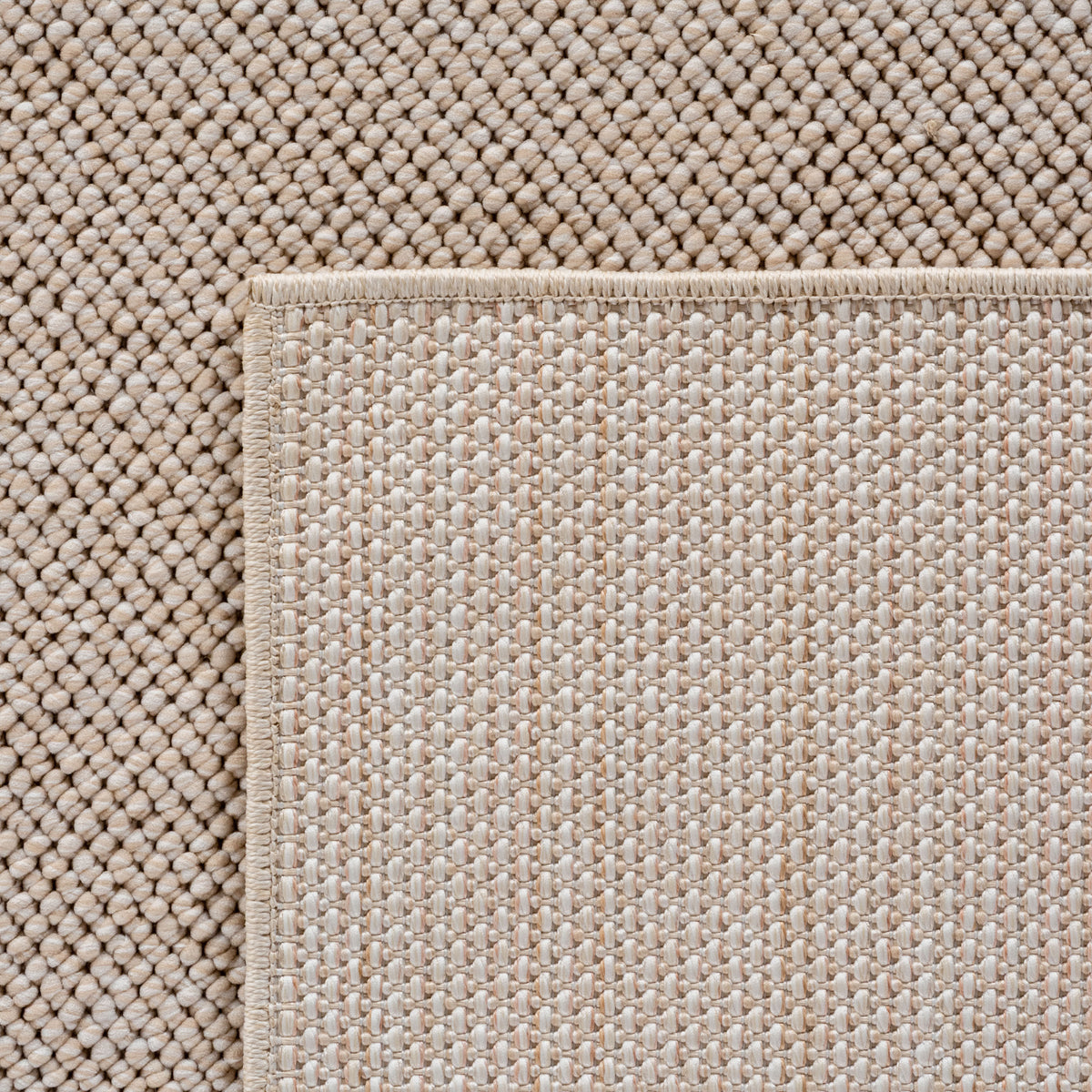 Helix 2200 Beige Kurzflor Teppich
