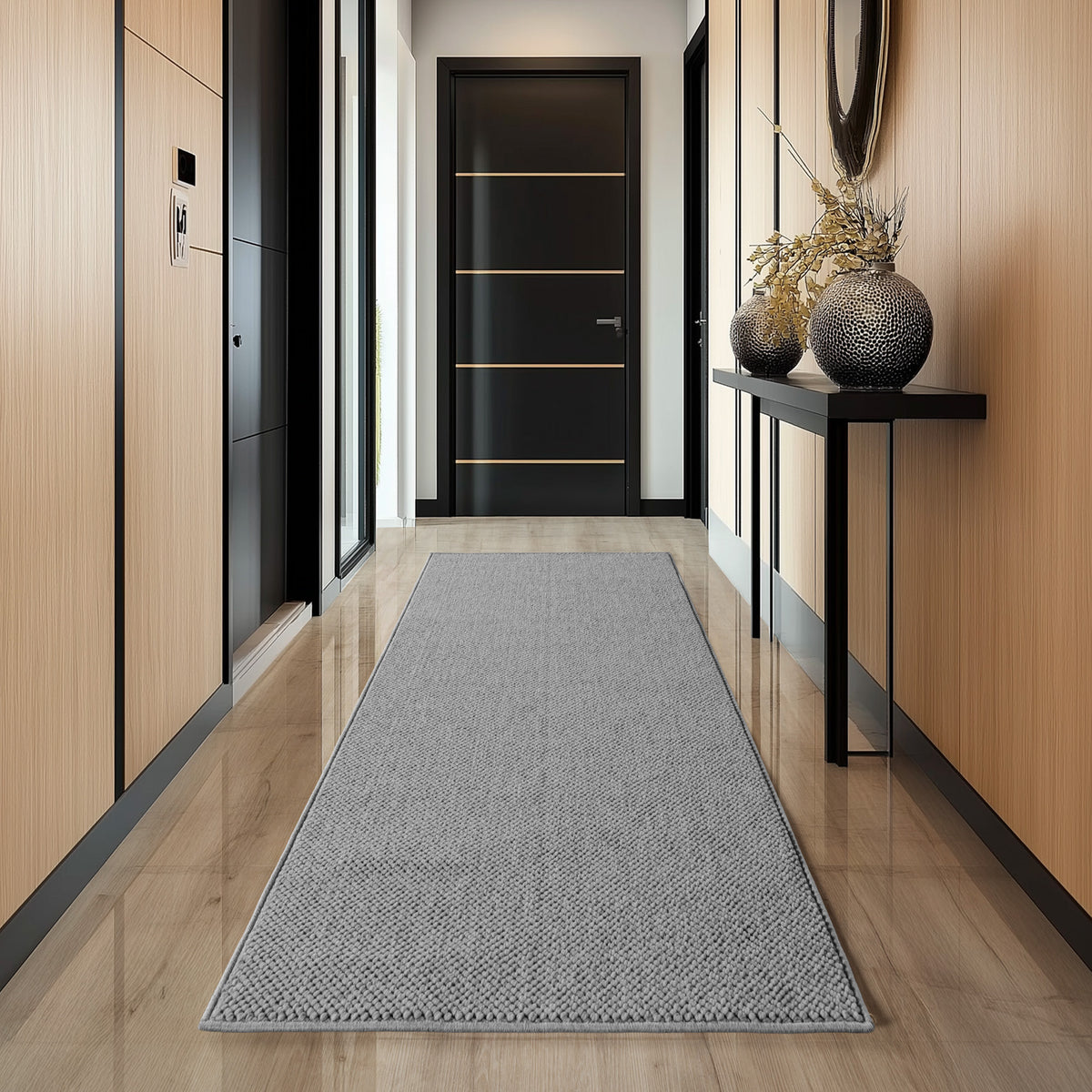 Helix 2200 Silver Kurzflor Teppich