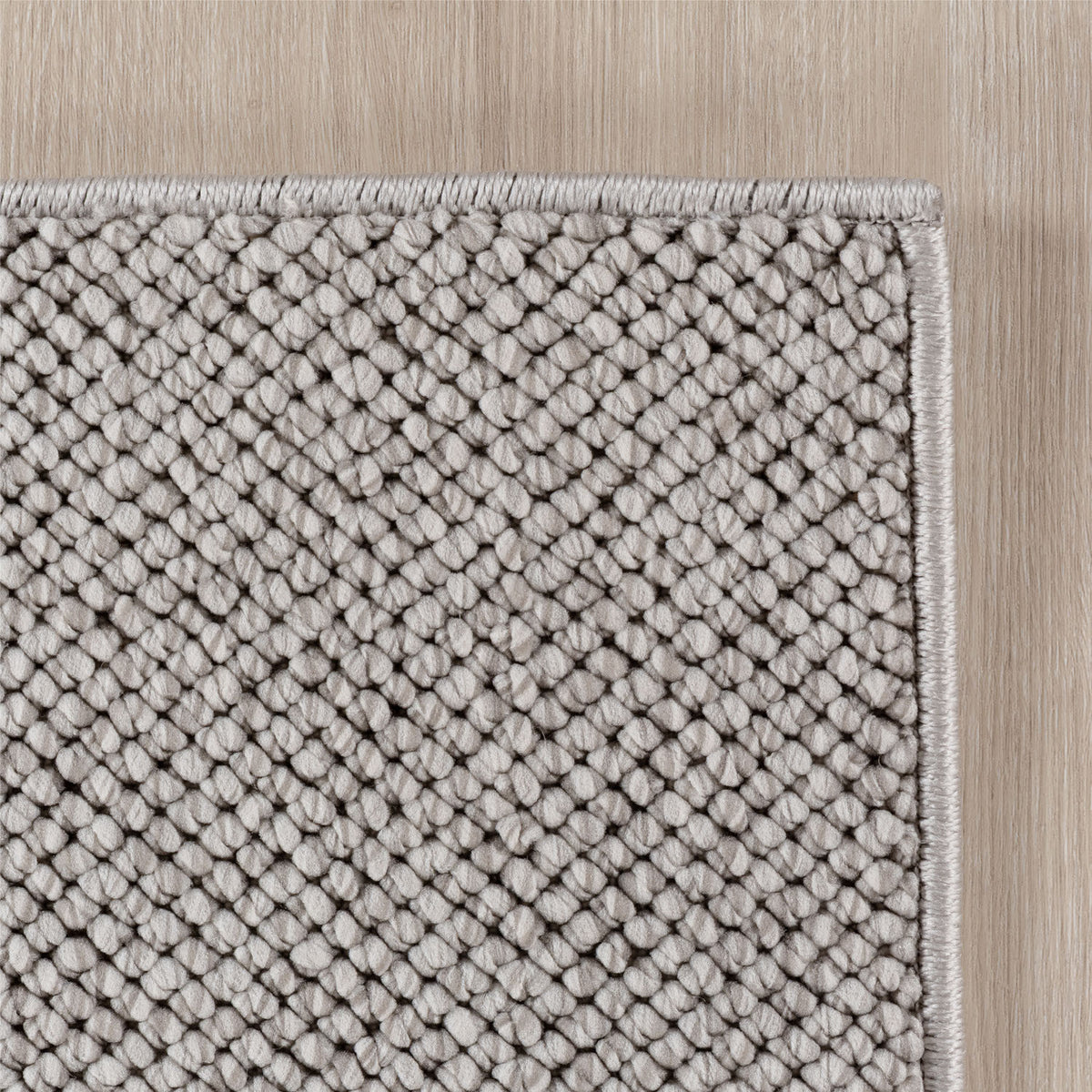 Helix 2200 Silver Kurzflor Teppich