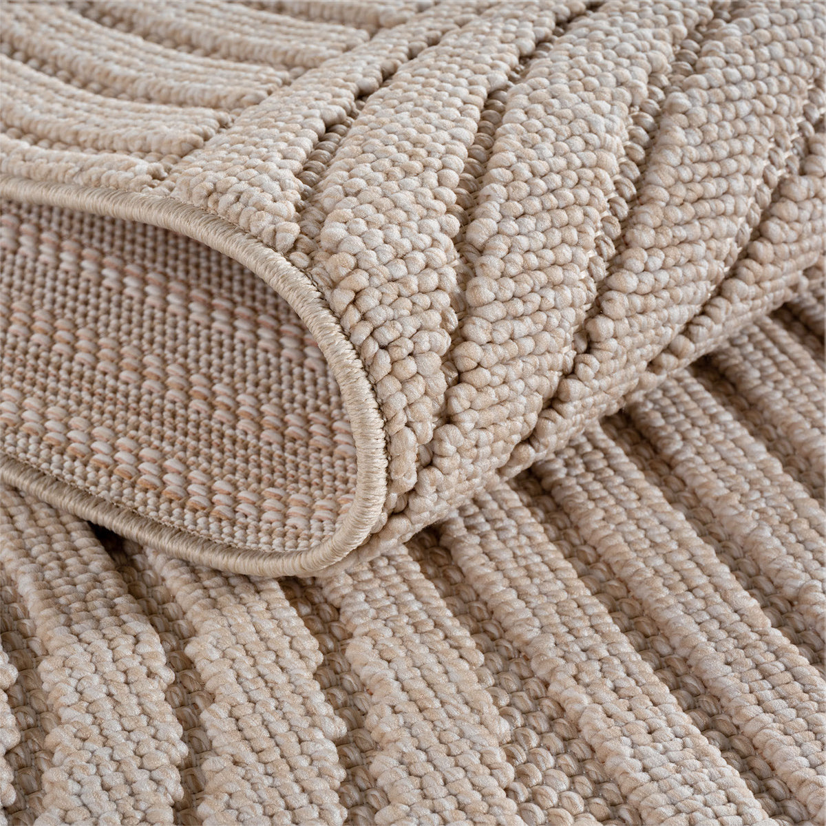Helix 2201 Beige Kurzflor Teppich
