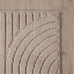 Helix 2201 Beige Kurzflor Teppich