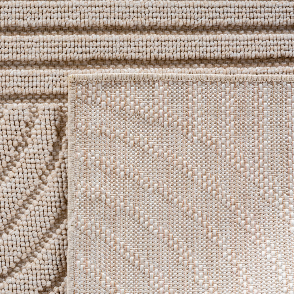 Helix 2201 Beige Kurzflor Teppich