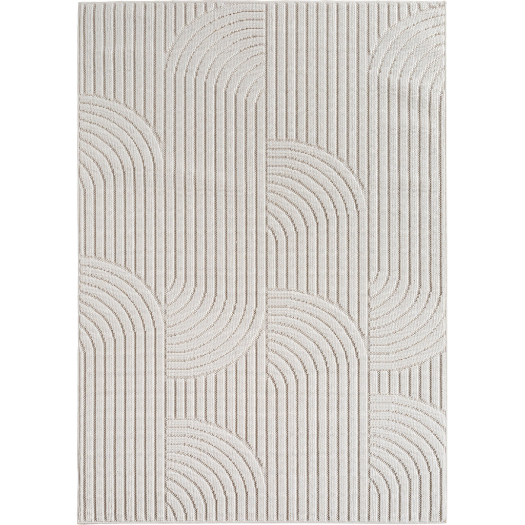 Helix 2201 Cream Kurzflor Teppich