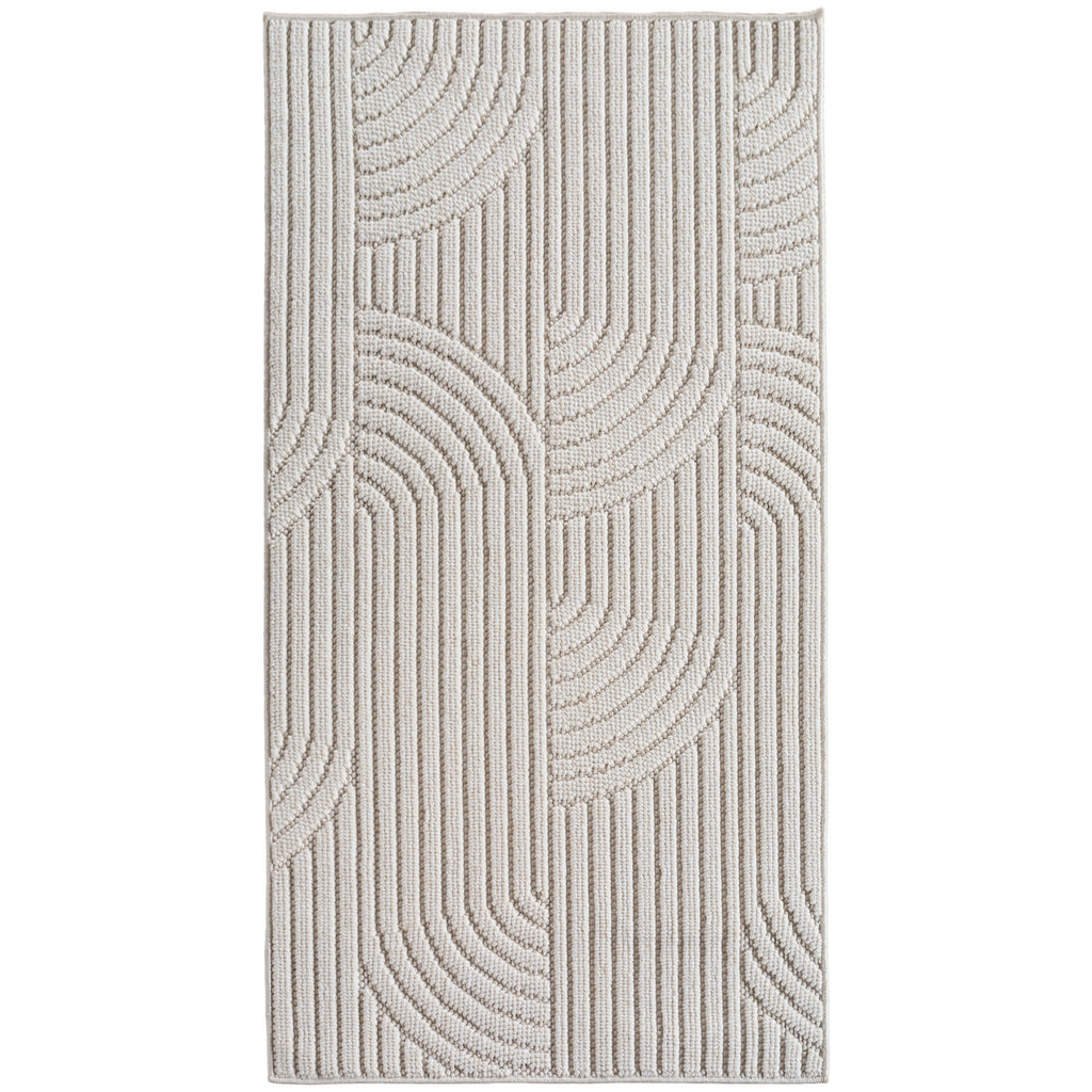 Helix 2201 Cream Kurzflor Teppich