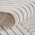 Helix 2201 Cream Kurzflor Teppich