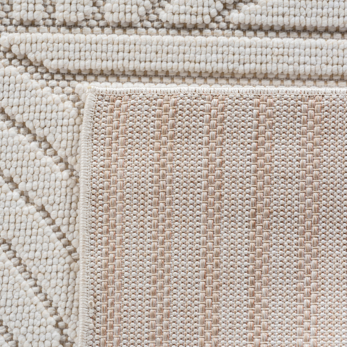 Helix 2201 Cream Kurzflor Teppich