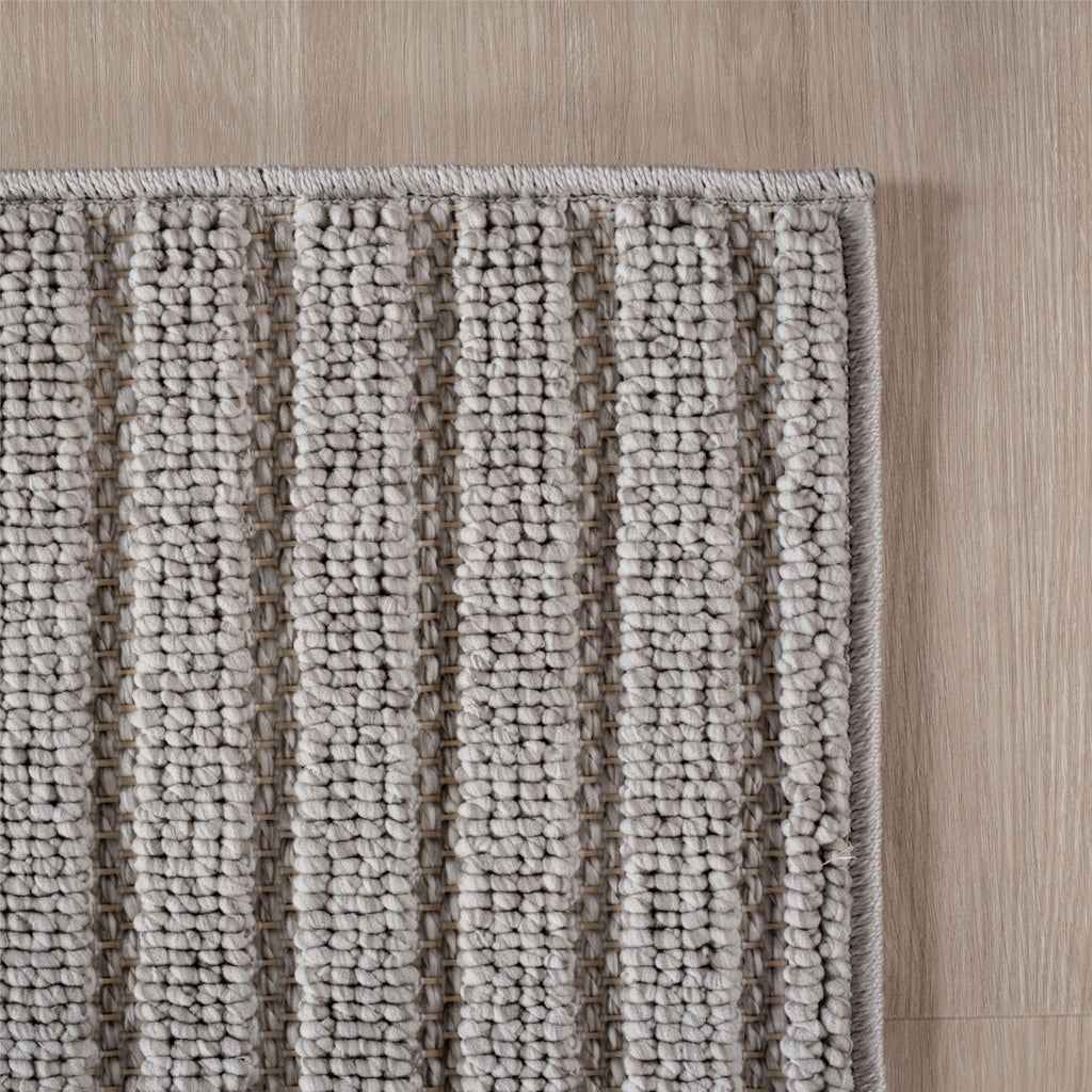 Helix 2201 Silver Kurzflor Teppich
