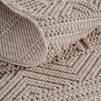 Helix 2202 Beige Kurzflor Teppich