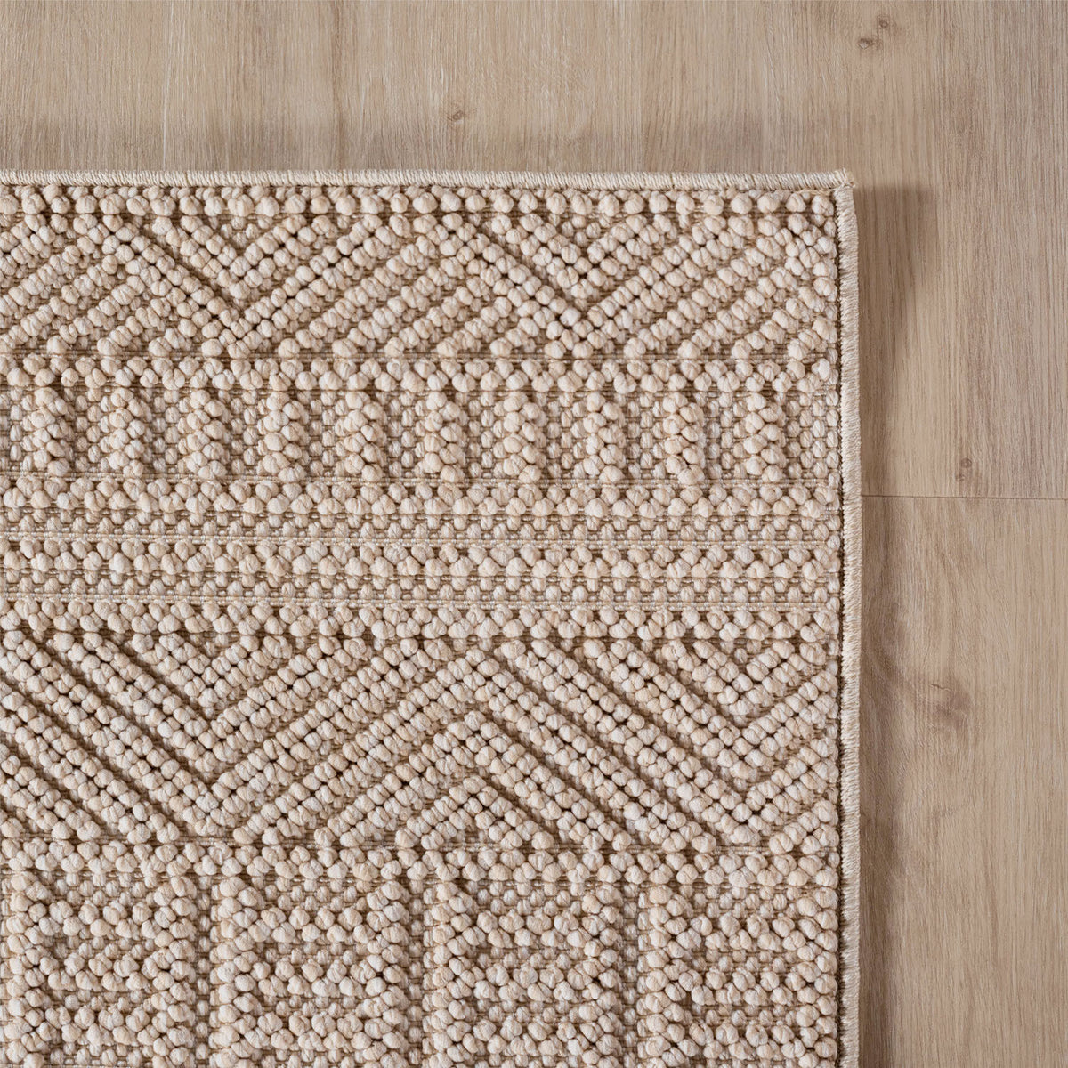 Helix 2202 Beige Kurzflor Teppich