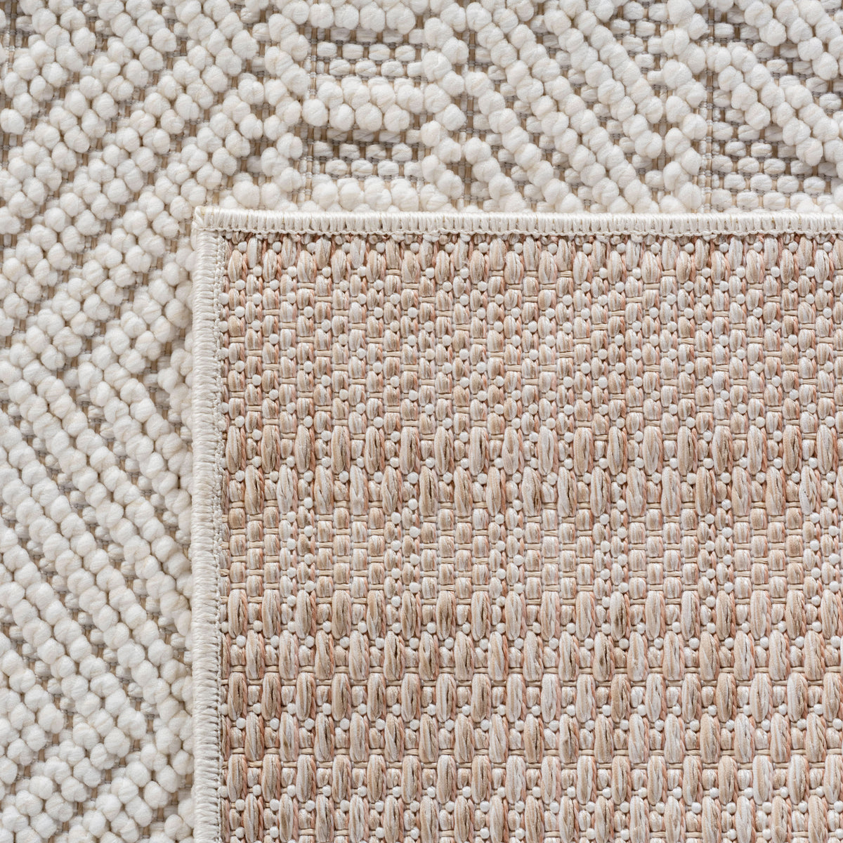 Helix 2202 Cream Kurzflor Teppich