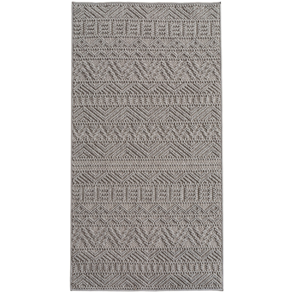 Helix 2202 Silver Kurzflor Teppich