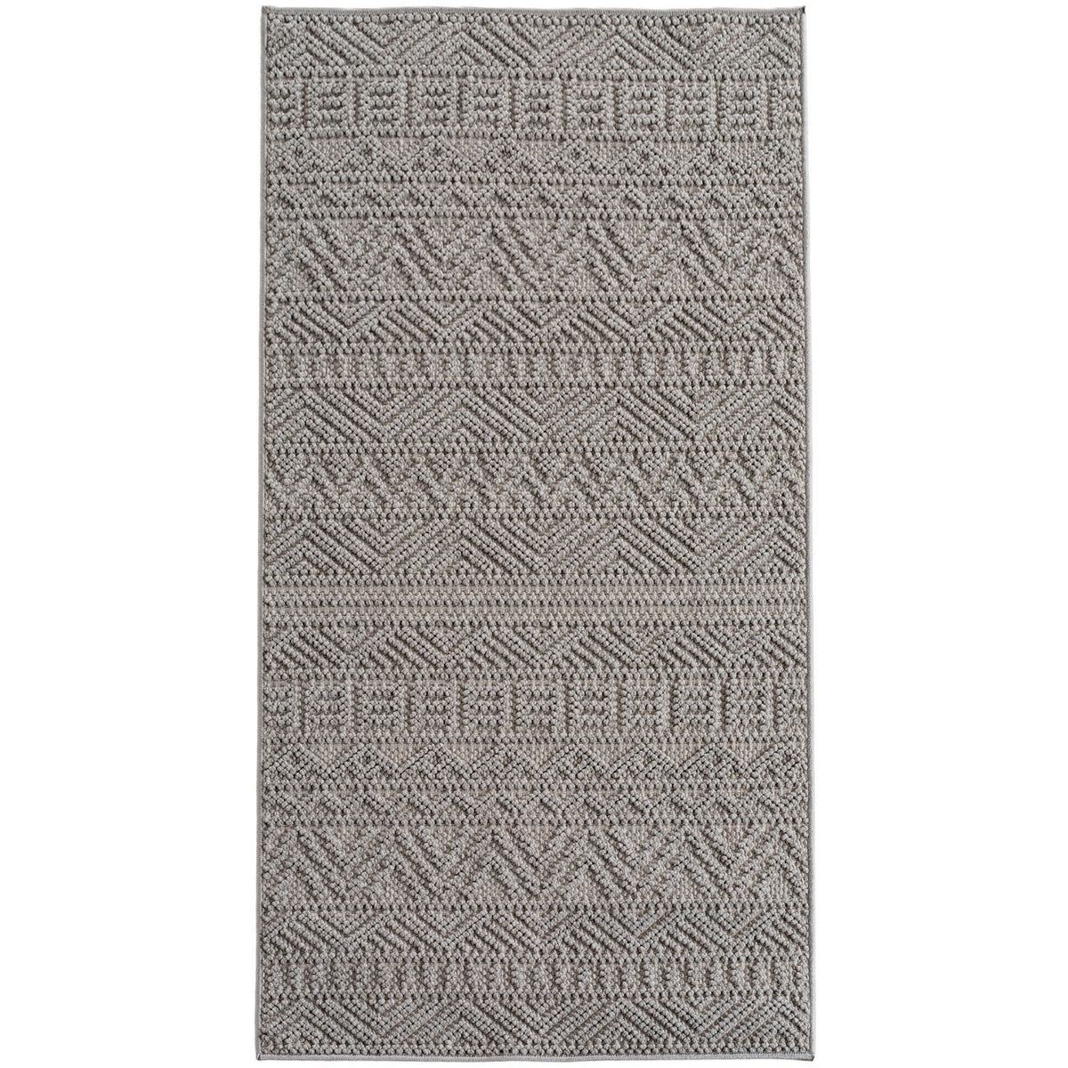 Helix 2202 Silver Kurzflor Teppich