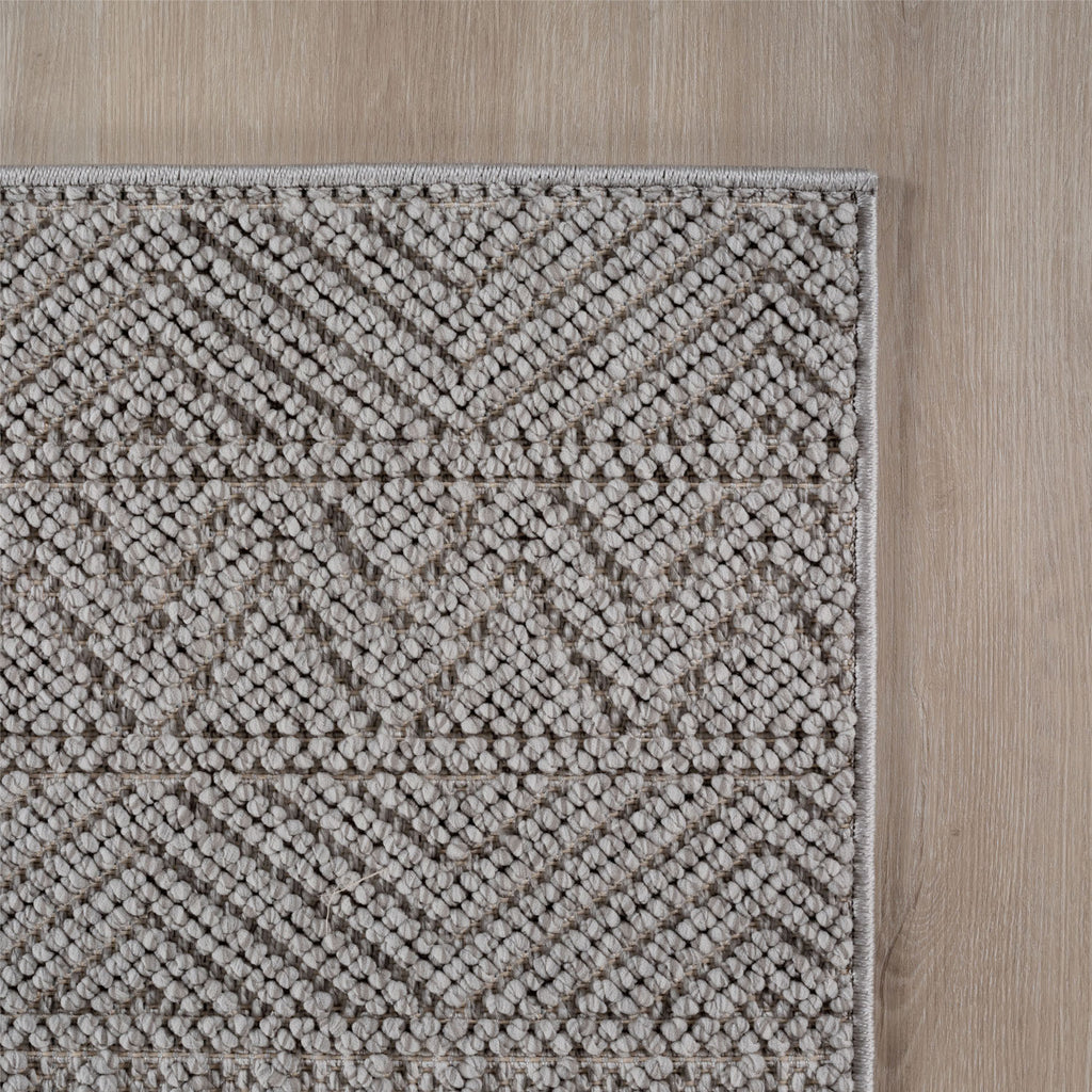 Helix 2202 Silver Kurzflor Teppich