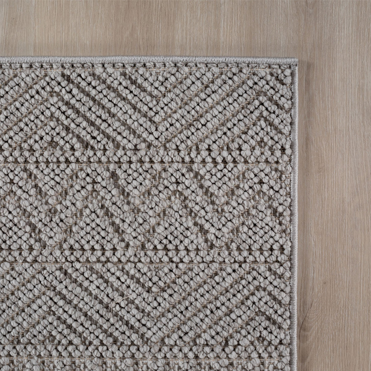 Helix 2202 Silver Kurzflor Teppich