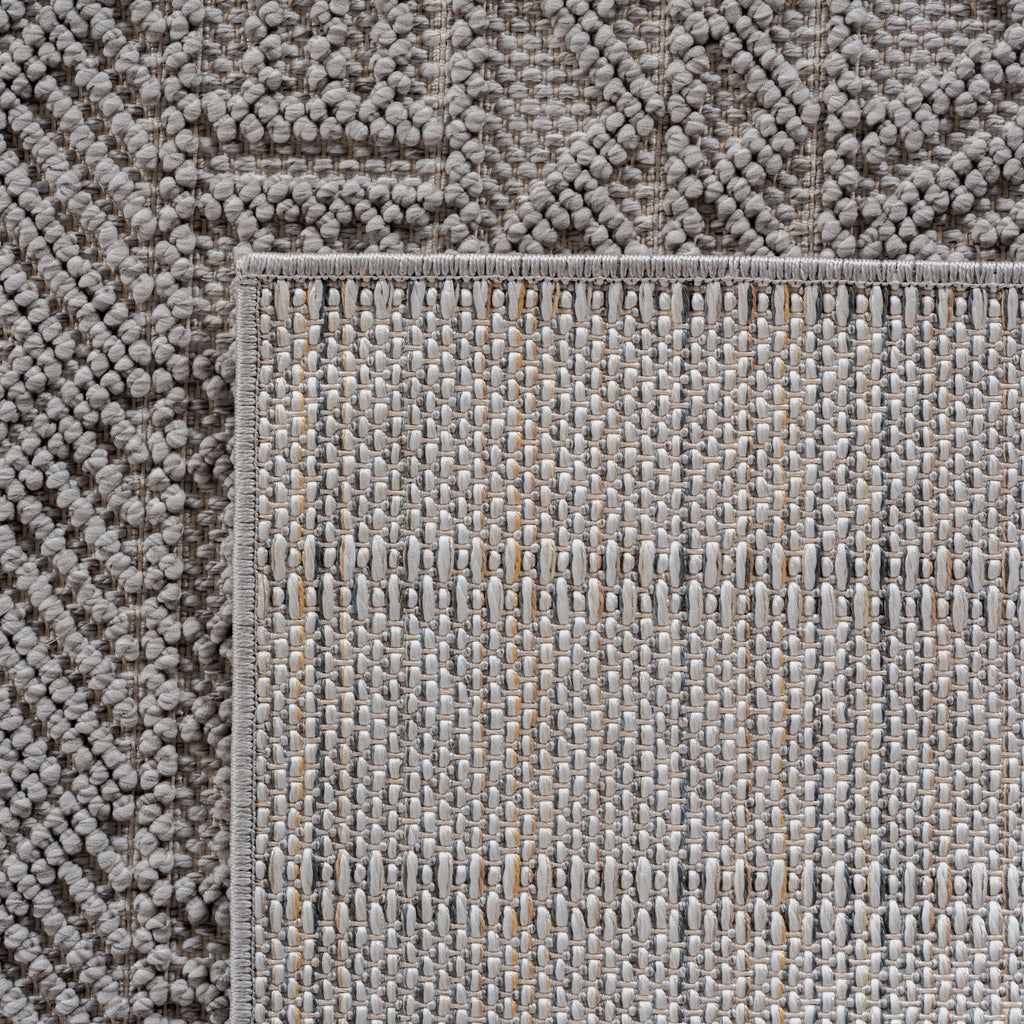 Helix 2202 Silver Kurzflor Teppich