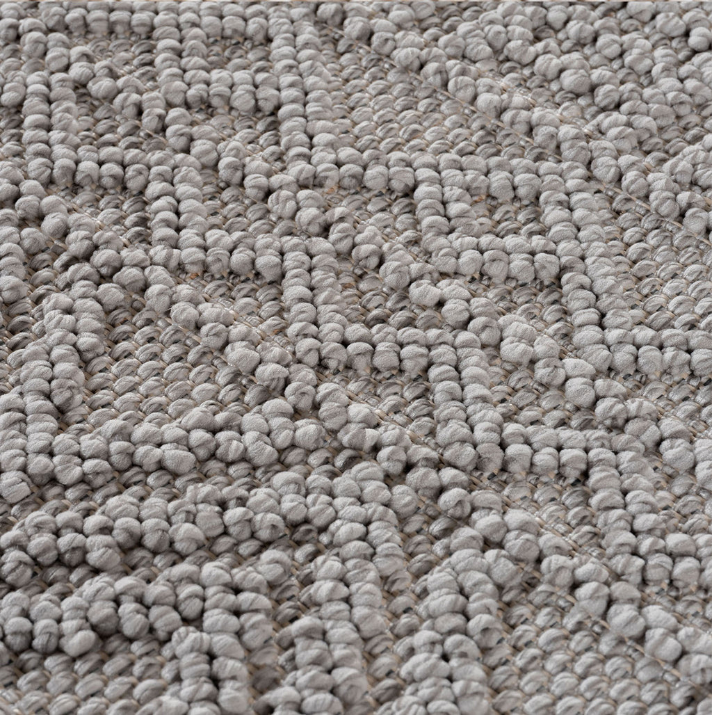 Helix 2202 Silver Kurzflor Teppich