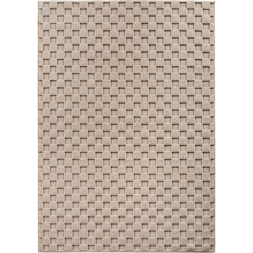 Helix 2203 Beige Kurzflor Teppich