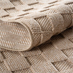 Helix 2203 Beige Kurzflor Teppich