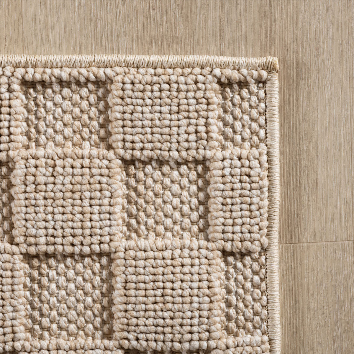 Helix 2203 Beige Kurzflor Teppich
